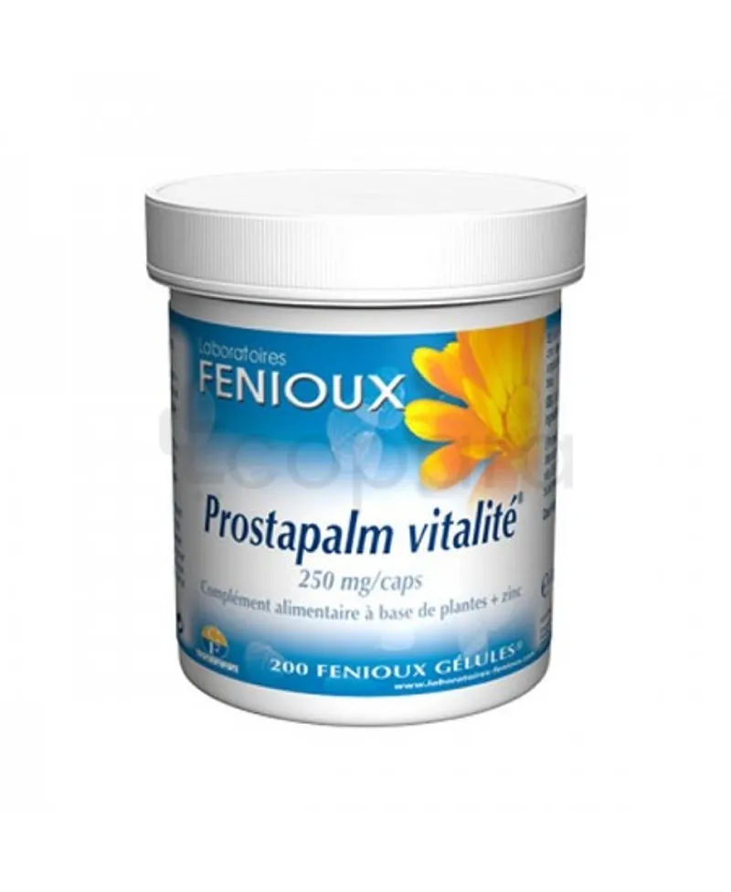 FENIOUX PROSTAPALM VITALITE 250MG BOITE DE 200 GELULES