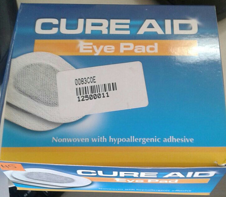 CURE AID EYE PAD COMPRESSES OCULAIRES BOITE DE 20