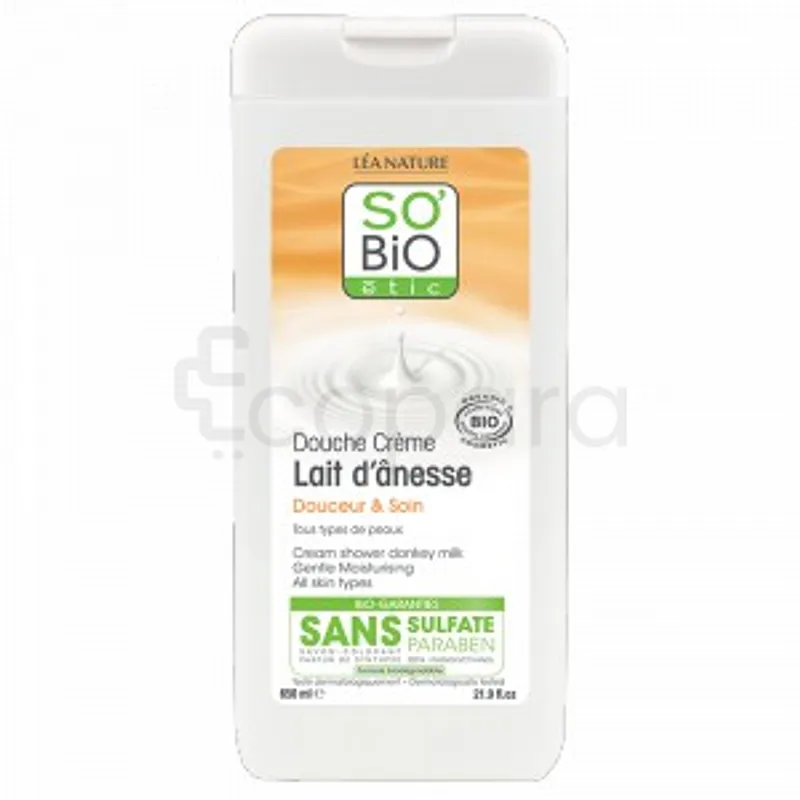 SO'BIO ETIC CRÈME DOUCHE LAIT D’ANESSE 650ML