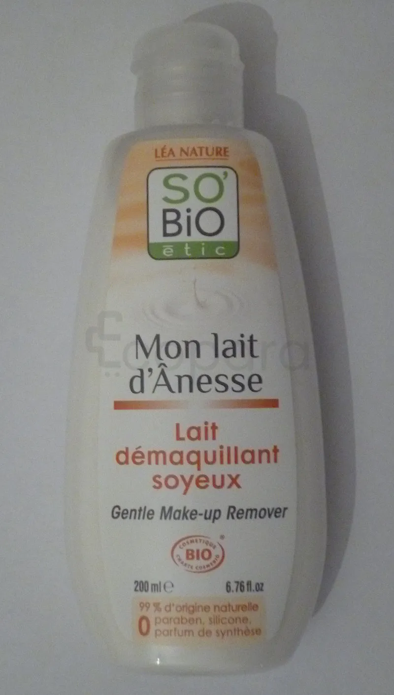 SO'BIO ETIC MON LAIT D'ANESSE LAIT DEMAQUILLANT 200ML
