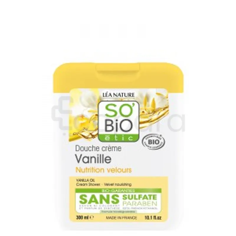 SO'BIO ETIC DOUCHE CREME VANILLE 300ML