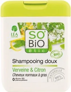 SO'BIO ETIC SHAMPOOING DOUX VERVEINE & CITRON 250ML