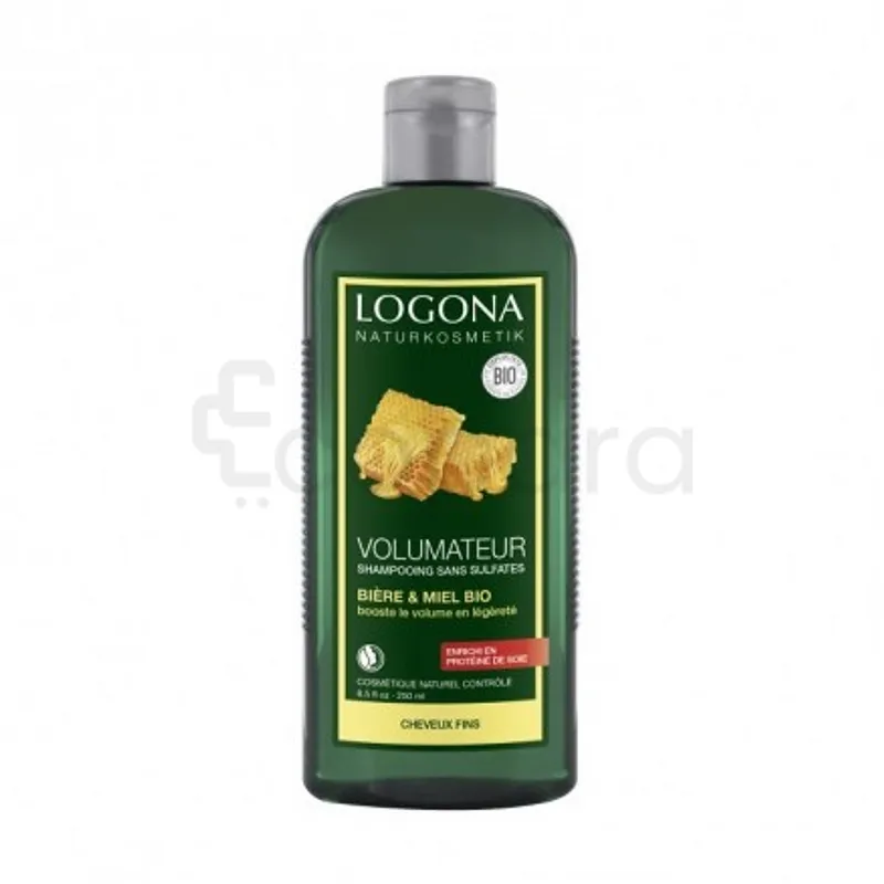 LOGONA SHAMPOOING VOLUMATEUR BIÈRE & MIEL BIO 250ML