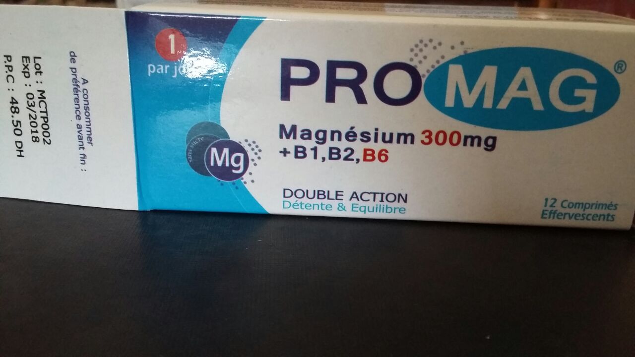 PROMAG 300MG BOITE DE 12 COMPRIMES EFFERVESCENTS