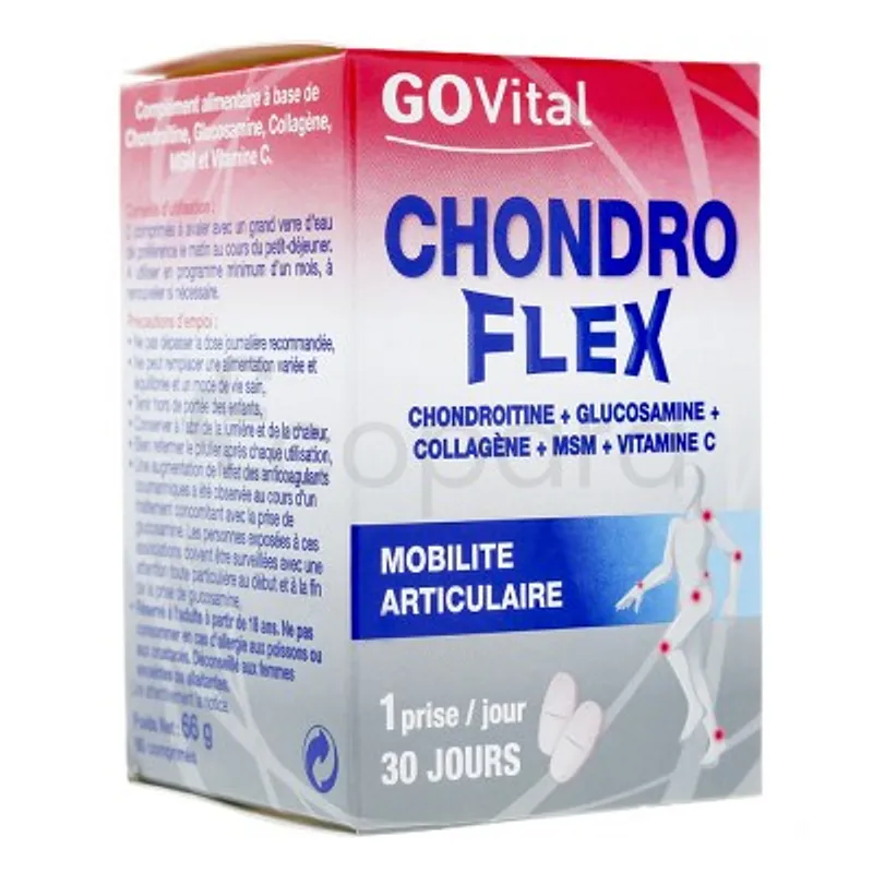 GOVITAL CHONDRO FLEX BOITE DE 30 COMPRIMES