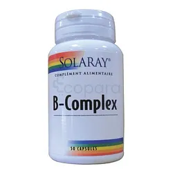 SOLARAY B-COMPLEX 50MG BOITE DE 50 CAPSULES