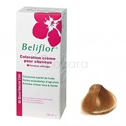 BELIFLOR COLORATION CREME POUR CHEVEUX NUMERO 08 BLOND NATUREL CLAIR 135ML
