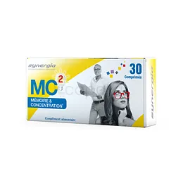 MC2 MEMOIRE ET CONCENTRATION BOITE DE 30 COMPRIMES A CROQUER