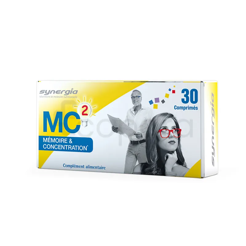 MC2 MEMOIRE ET CONCENTRATION BOITE DE 30 COMPRIMES A CROQUER