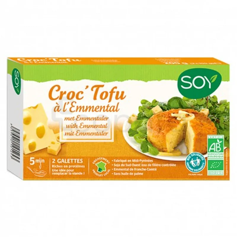 CROC TOFU A L'EMMENTAL 200G