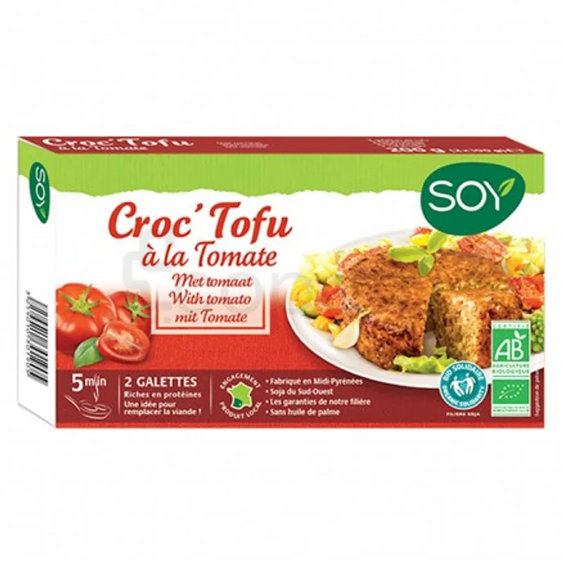 CROC TOFU A LA TOMATE 2*100G