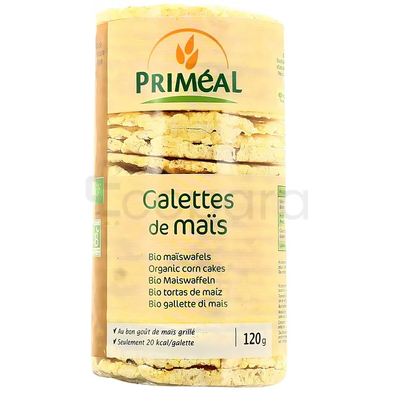 PRIMEAL GALETTES DE MAIS 120G