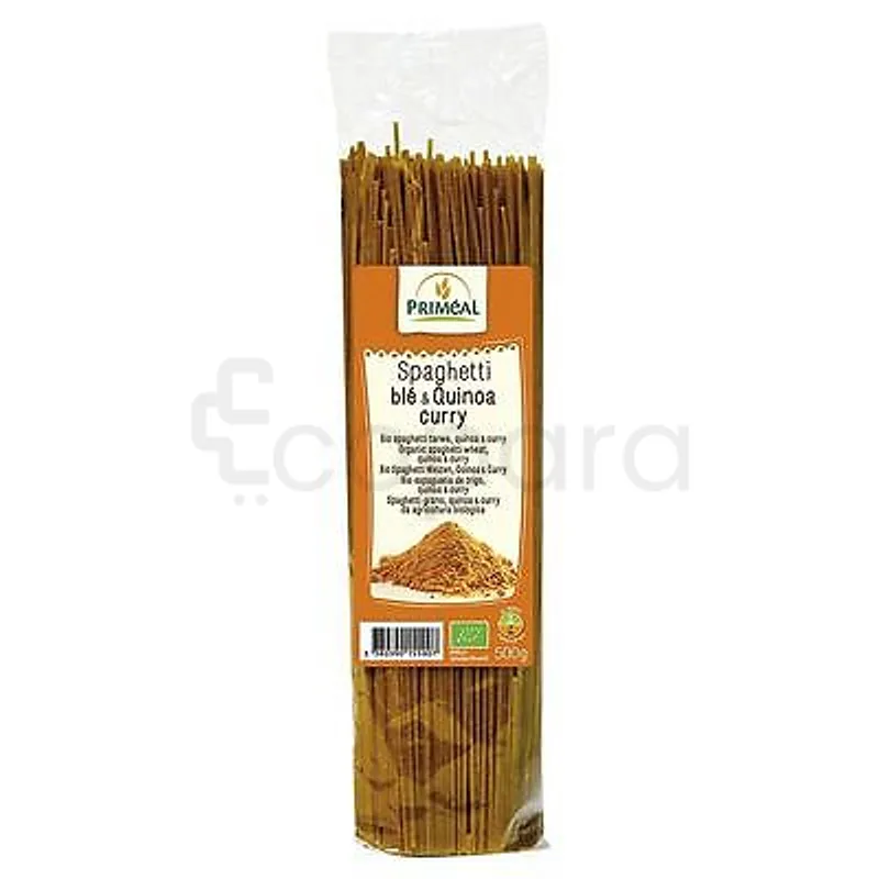PRIMEAL SPAGHETTI BLE ET QUINOA CURRY 500G