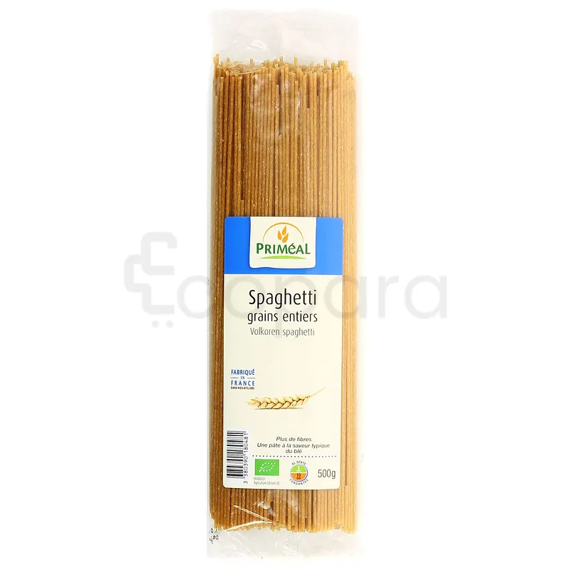 PRIMEAL SPAGHETTI GRAINS ENTIERS 500G