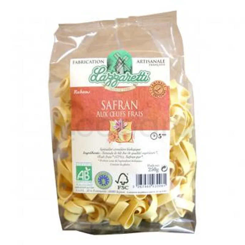 LAZZARETTI SAFRAN AUX OEUFS FRAIS 250G