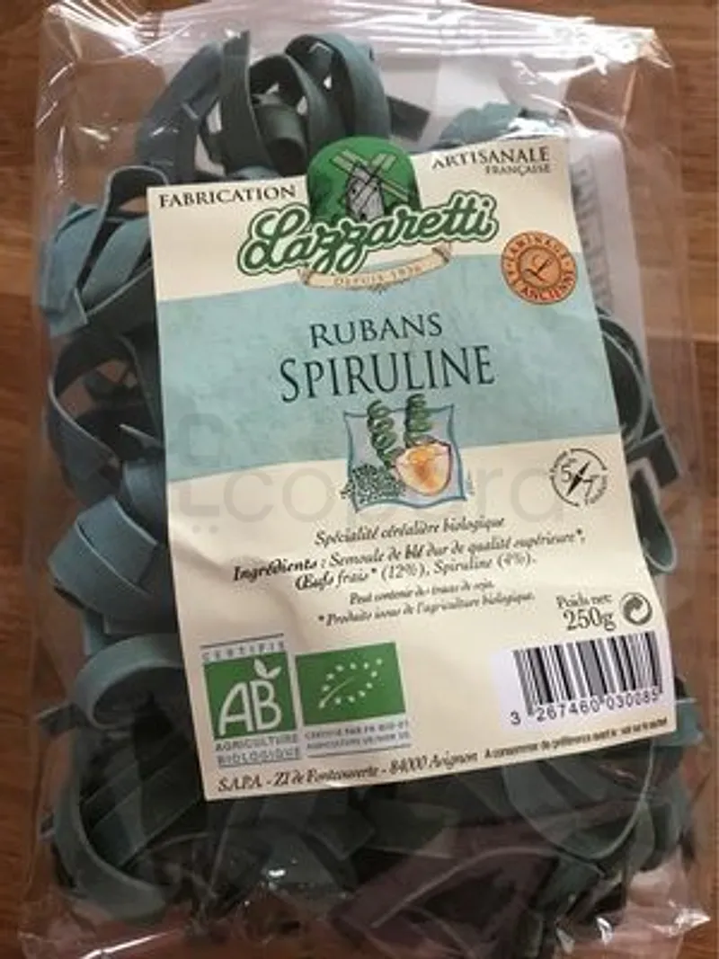 LAZZARETTI RUBANS SPIRULINE 250G