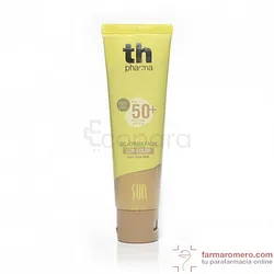 TH PHARMA SUN SPF50+ GEL CREME FACIAL TEINTE SABLE 50ML