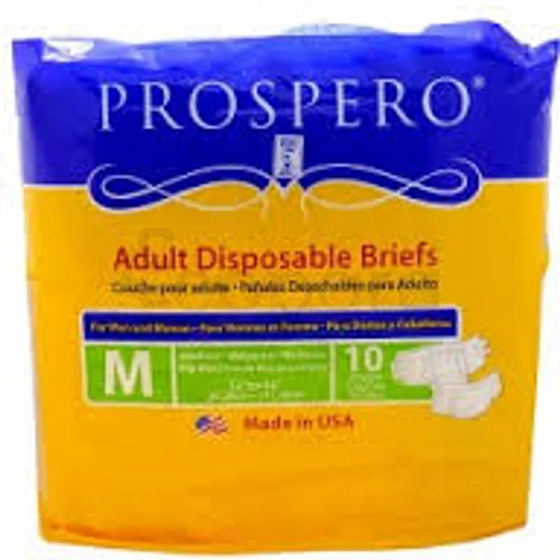 PROSPERO COUCHES ADULTE 81.28CM*11.76CM TAIILLE M BOITE DE 10
