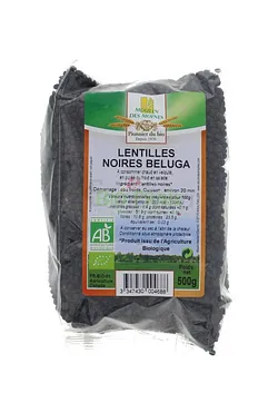 MOULIN DES MOINES LENTILLES NOIRES BELUGA 500G