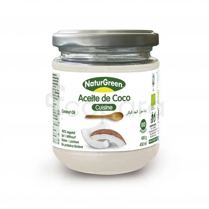 NATURGREEN ACEITE DE COCO CUISINE 400G