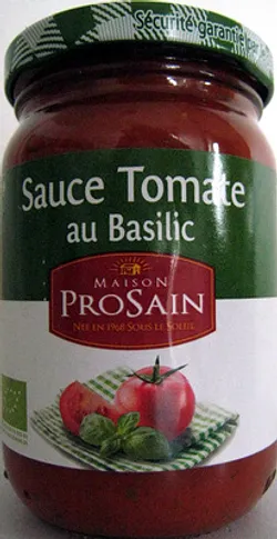 MAISON PROSAIN SAUCE TOMATE AU BASILIC 200G