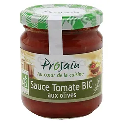 PROSAIN SAUCE TOMATE BIO AUX OLIVES 200G
