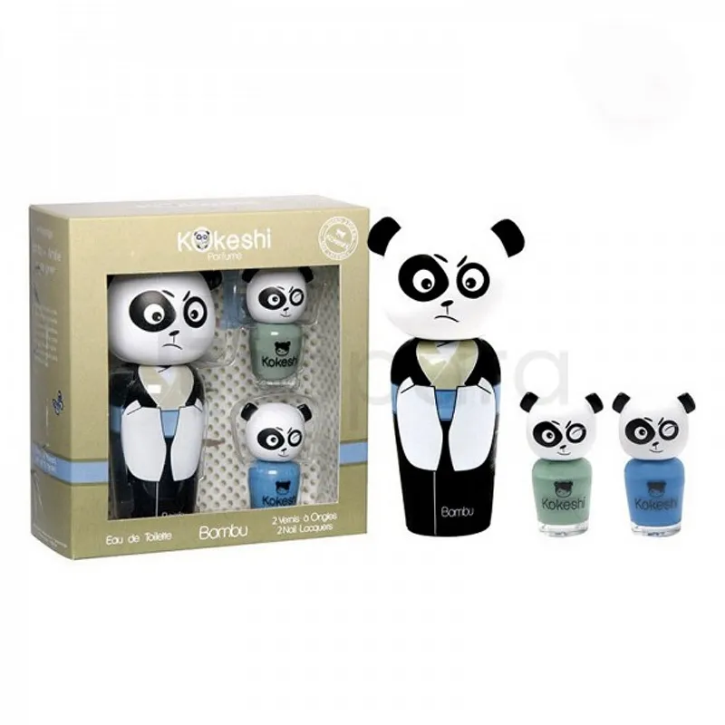 KOKESHI COFFRET 2 VERNIS A ONGLES BAMBU EAU DE TOILETTE 50ML