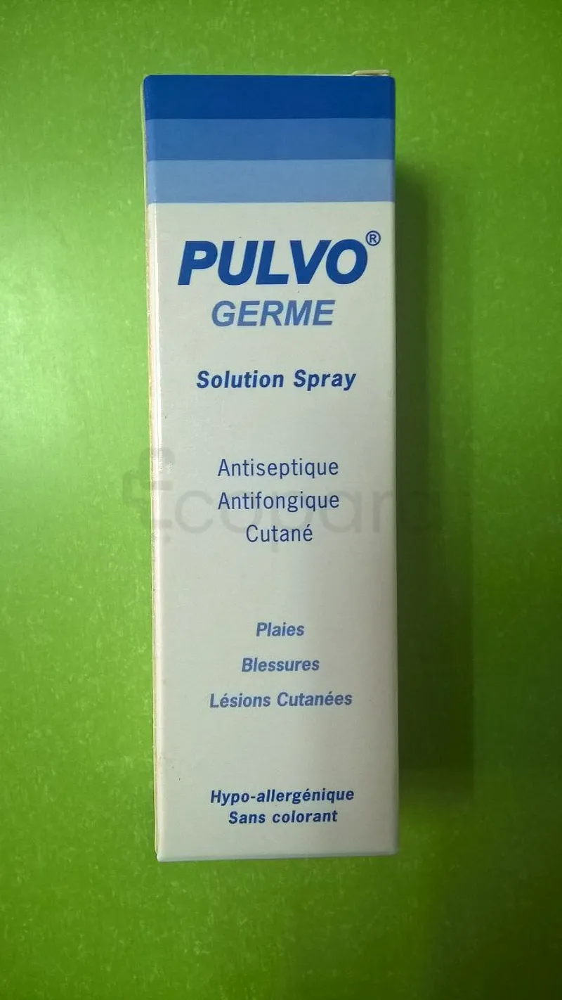 PULVO GERME SOLUTION SPRAY ANTISEPTIQUE ANTIFONGIQUE CUTANE