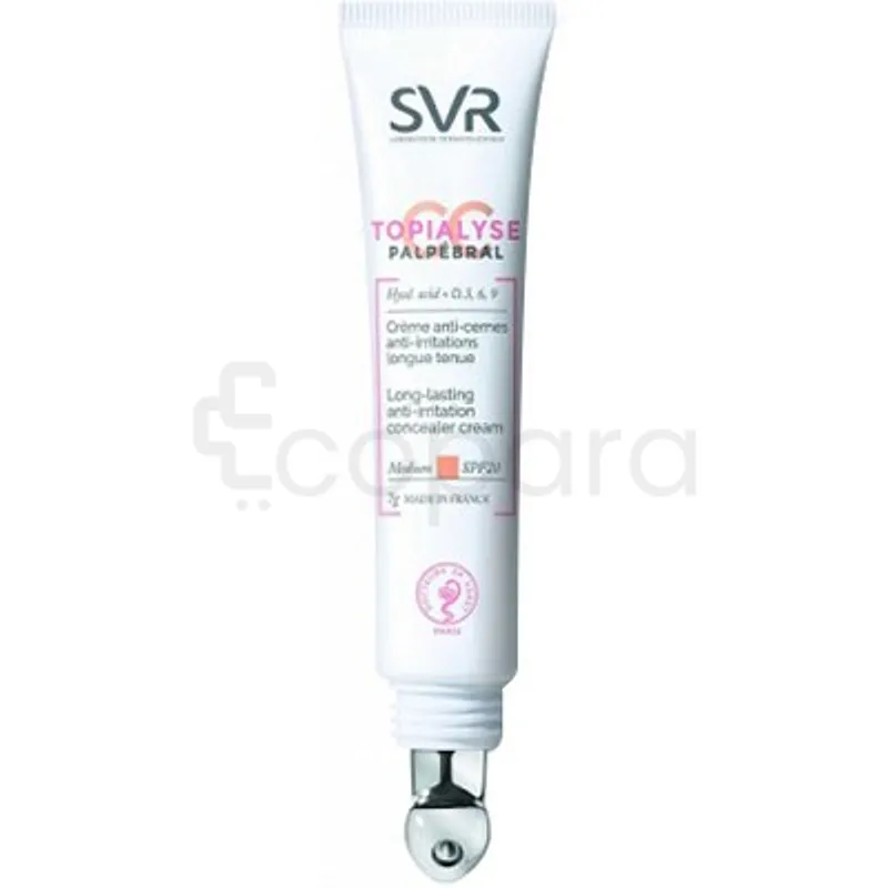 SVR TOPIALYSE PALPEBRAL CC CREME ANTI-CERNES ANTI-IRRITATIONS MEDIUM 7G