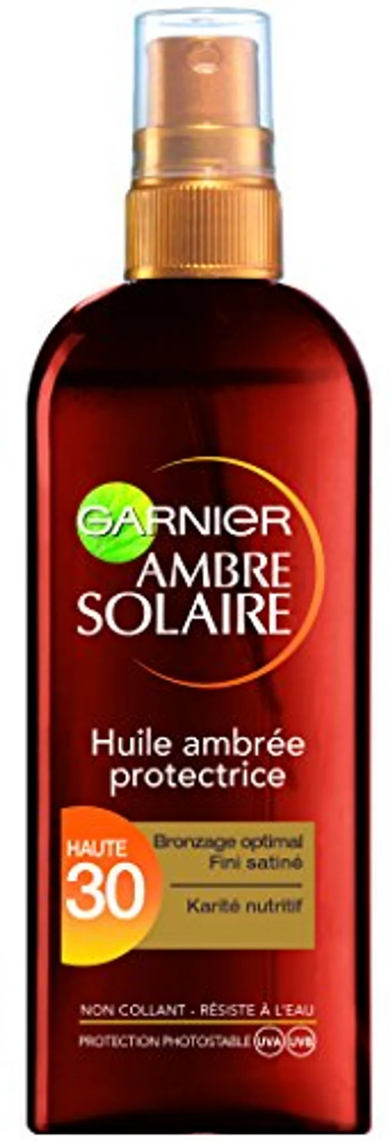 GARNIER AMBRE SOLAIRE HUILE AMBREE PROTECTRICE SPF30 150ML