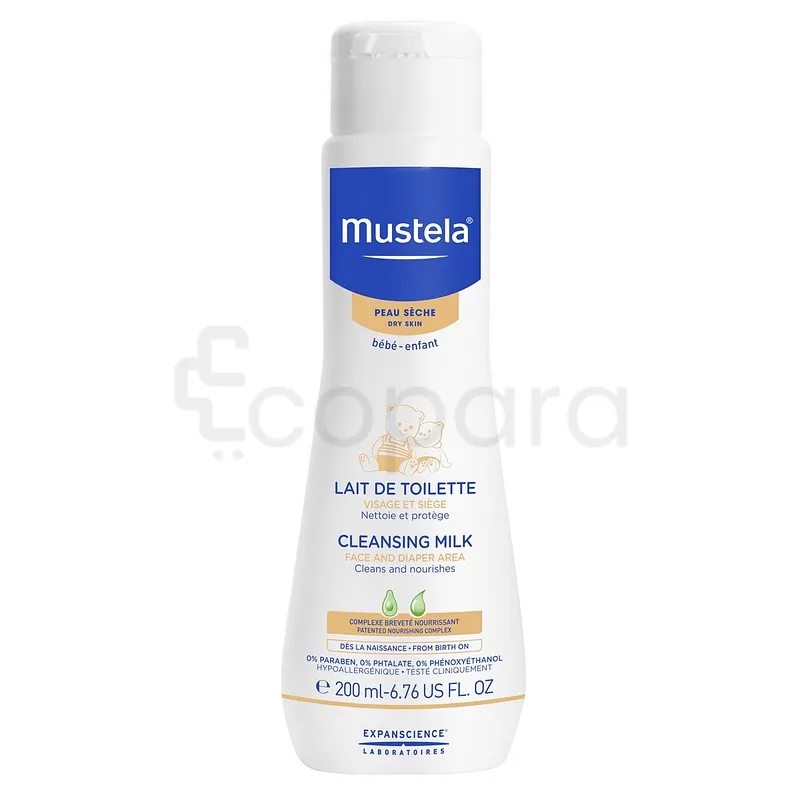 MUSTELA LAIT DE TOILETTE BEBE 200ML