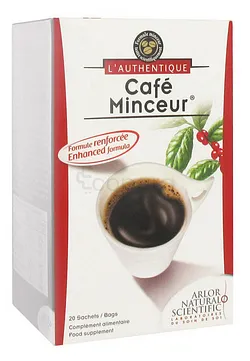 L'AUTHENTIQUE CAFE MINCEUR BOITE DE 20 SACHETS