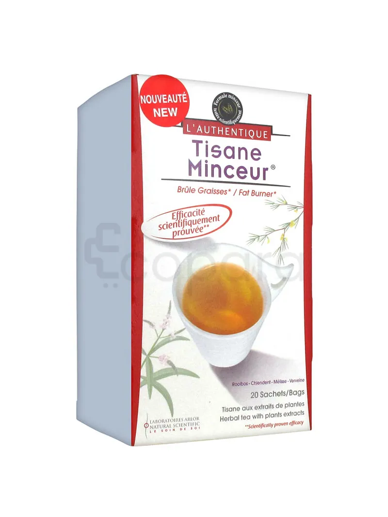 L'AUTHENTIQUE TISANE MINCEUR BOITE DE 20 SACHETS