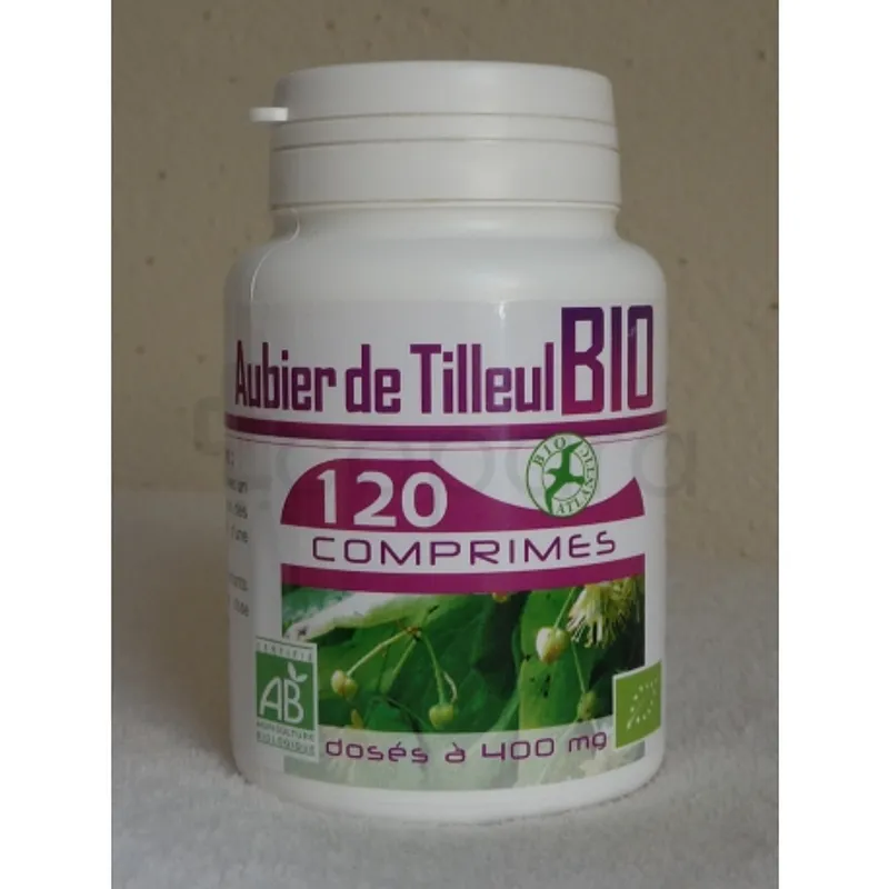 GPH AUBIER DE TILLEUL BIO 400MG BOITE DE 120 COMPRIMES