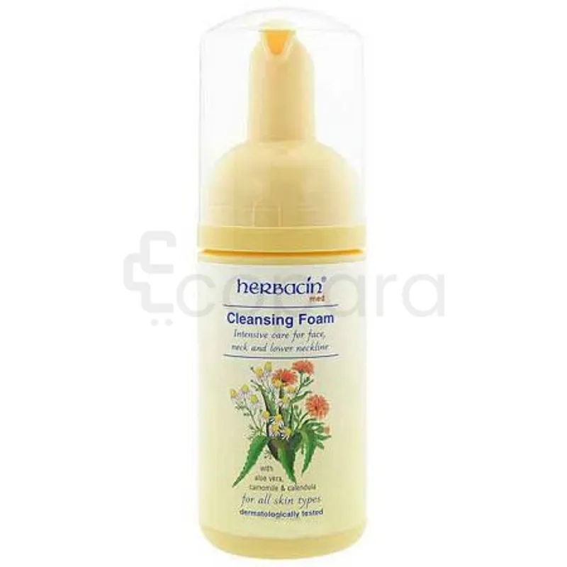 HERBACIN MED CLEANSING FOAM MOUSSE NETTOYANTE 100ML