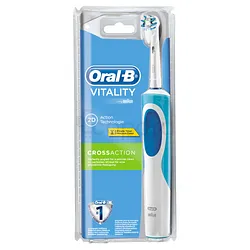ORAL-B BROSSE A DENTS ELECTRIQUE VITALITY CROSS ACTION 2D BLEU