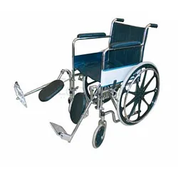 LOCAMED FAUTEUIL ROULANT PLIABLE AVEC REPOSES JAMBES REFERENCE L2000A