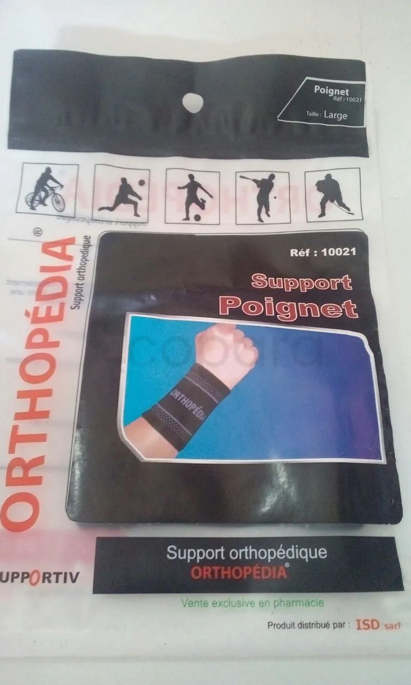 ORTHOPEDIA SUPPORT POIGNET TAILLE L REFERENCE 10021