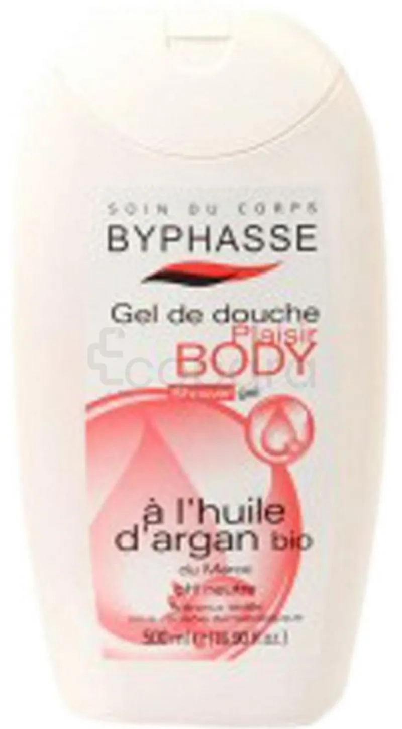 BYPHASSE GEL DE DOUCHE PLAISIR BODY A L'HUILE D'ARGAN BIO 500ML