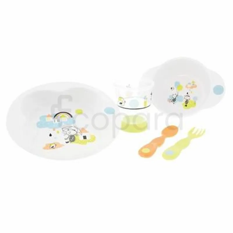 BEBE CONFORT COFFRET REPAS UNDER THE RAINBOW +18MOIS