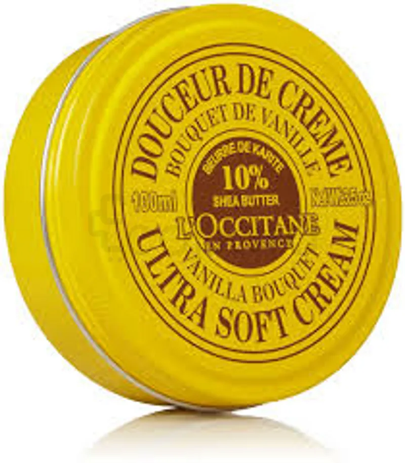 L'OCCITANE DOUCEUR DE CREME BOUQUET DE VANILLE 10% SHEA BUTTER 100ML