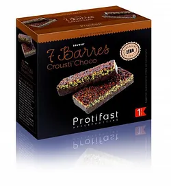 PROTIFAST CROUSTI CHOCO BOITE DE 7 BARRES