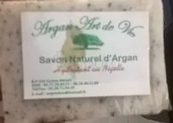 ARGAN ART DE VIE SAVON NATUREL D'ARGAN HYDRATANT AU NIGELLE