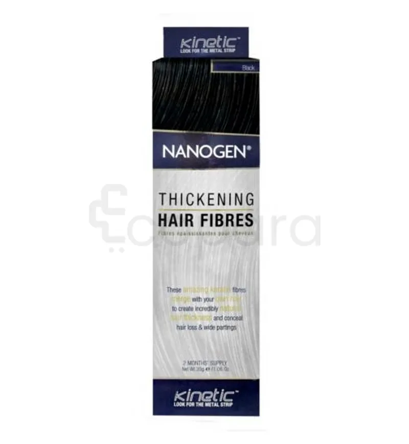 NANOGEN THICKENING HAIR FIBRES NOIR 30G