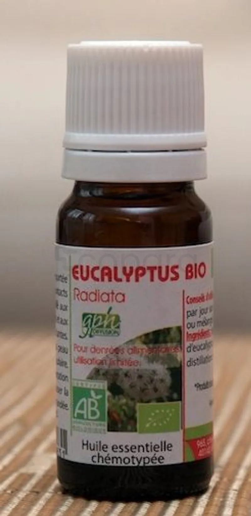 GPH HUILE ESSENTIELLE EUCALYPTUS BIO RADIATA 10ML