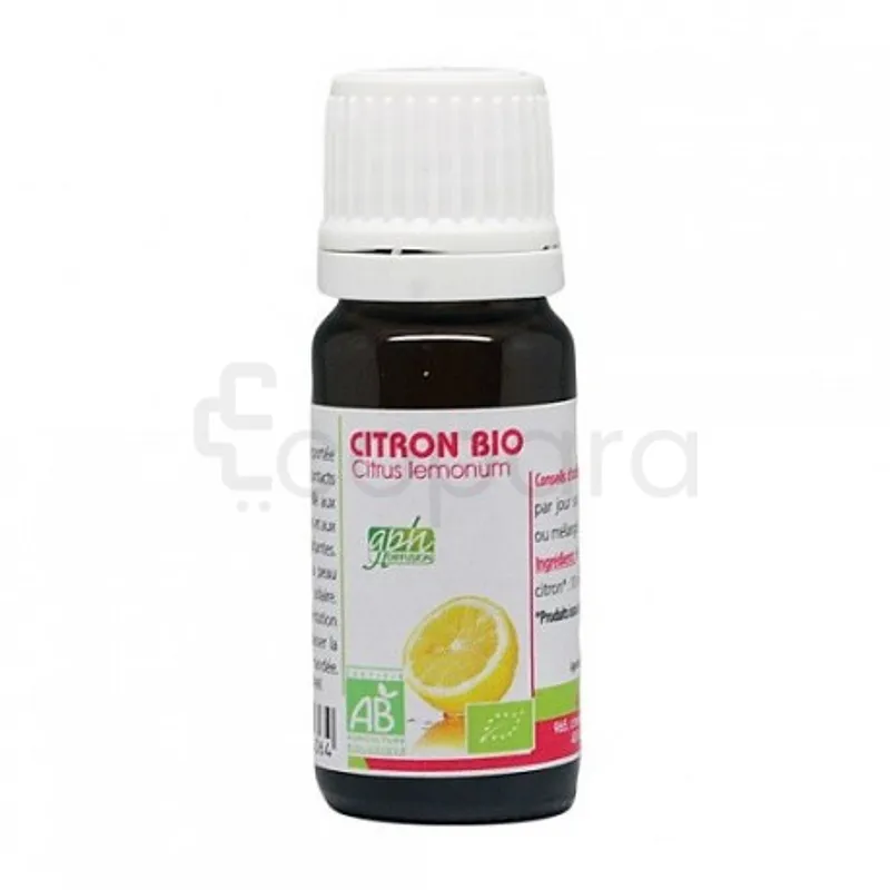 GPH HUILE ESSENTIELLLE DE CITRON BIO CITRUS LEMONUM 10ML