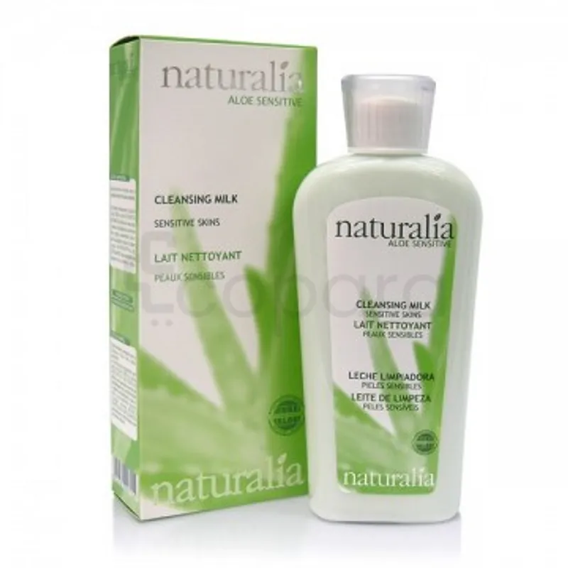 NATURALIA ALOE SENSITIVE CLEANSING MILK LAIT NETTOYANT PEAUX SENSIBLES 200ML