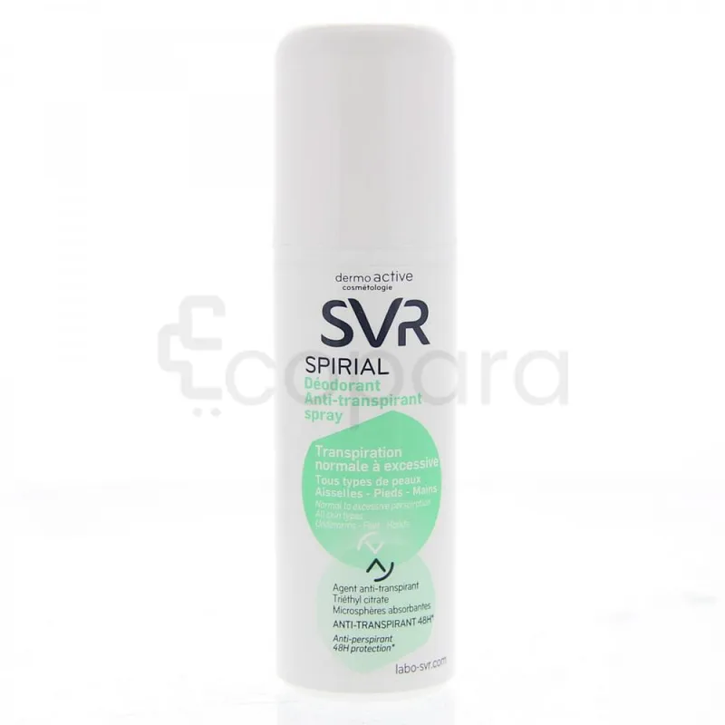 SVR SPIRIAL DEODORANT ANTI-TRANSPIRANT SPRAY 100ML