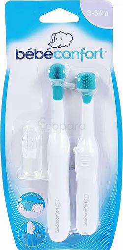 BEBE CONFORT SET DE DENTITION 3-36MOIS BOITE DE 3 REFERENCE 32000147