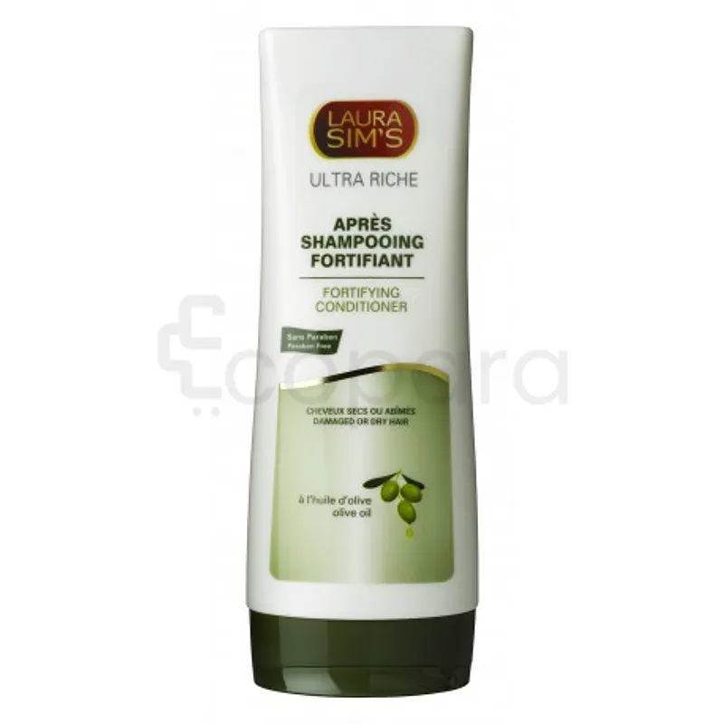 LAURA SIM'S APRES SHAMPOOING FORTIFIANT A L'HUILE D'OLIVE 200ML